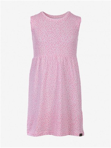 Růžové holčičí letní šaty NAX Valefo