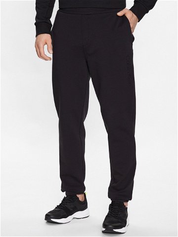 Calvin Klein Teplákové kalhoty K10K111566 Černá Regular Fit