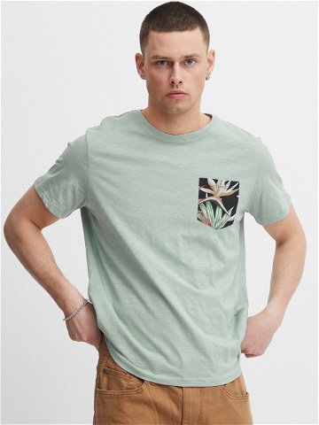 Blend T-Shirt 20715038 Zelená Regular Fit
