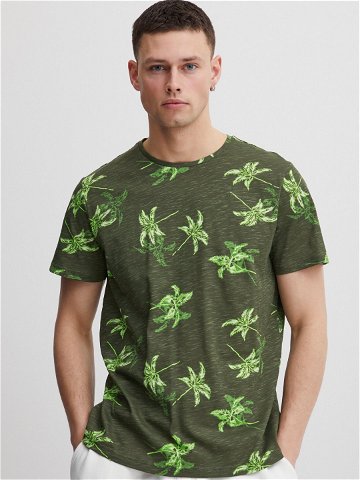 Blend T-Shirt 20715333 Zelená Regular Fit
