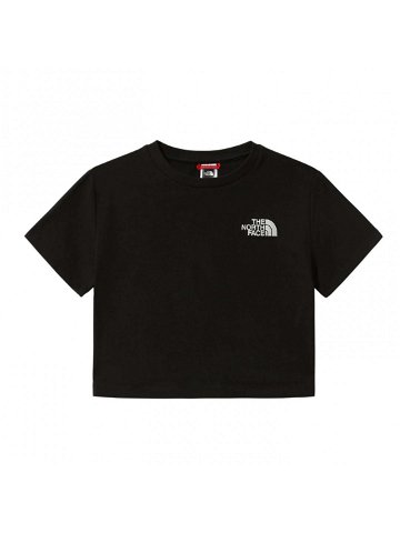 The North Face W Crop Tee Black