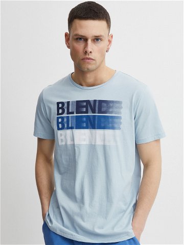 Blend T-Shirt 20715045 Světle modrá Regular Fit