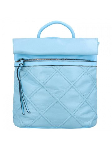 Dámský městský batoh kabelka nebesky modrý – Maria C Exlov
