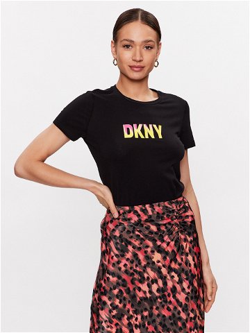 DKNY T-Shirt P3BHDDNA Černá Regular Fit