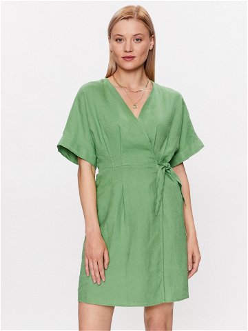 United Colors Of Benetton Každodenní šaty 4AGHDV03C Zelená Regular Fit