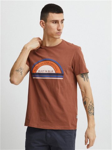 Blend T-Shirt 20715022 Hnědá Regular Fit