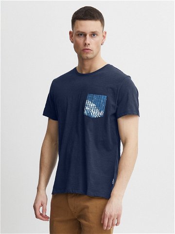 Blend T-Shirt 20715017 Tmavomodrá Regular Fit