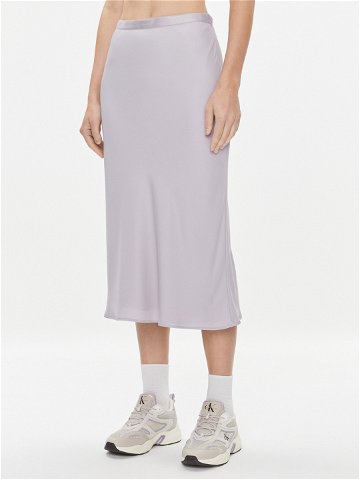 Calvin Klein Midi sukně K20K203514 Fialová Regular Fit