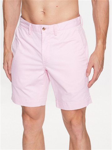 Polo Ralph Lauren Šortky z materiálu 710799213010 Růžová Slim Fit