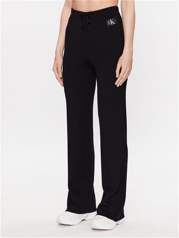 Calvin Klein Jeans Teplákové kalhoty J20J222114 Černá Relaxed Fit