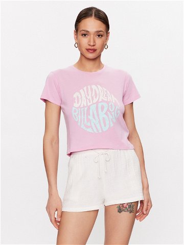 Billabong T-Shirt Dream The Day EBJZT00134 Růžová Regular Fit