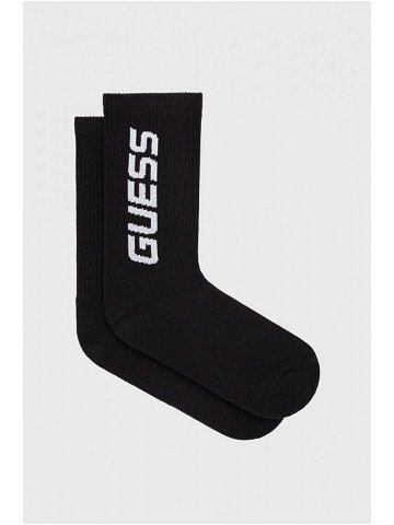 Ponožky Guess ERIN dámské černá barva V2YZ04 ZZ00I
