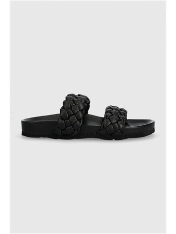 Pantofle Pepe Jeans OBAN dámské černá barva PLS90609