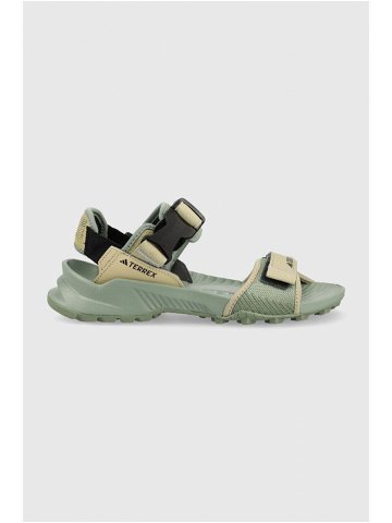 Sandály adidas TERREX Hydroterra zelená barva