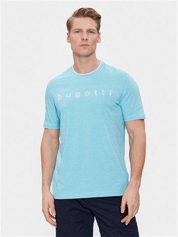 Bugatti T-Shirt 8350 35042 Světle modrá Regular Fit