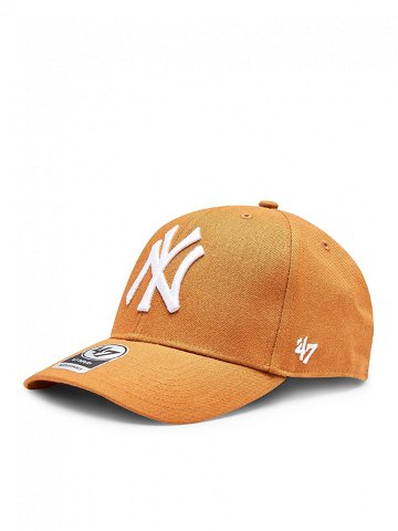 47 Brand Kšiltovka MLB New York Yankees 47 MVP SNAPBACK B-MVPSP17WBP-BO Oranžová