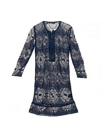 Antik Batik LEANE Krátké šaty Modrá