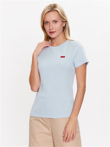 Hugo T-Shirt 50489117 Modrá Regular Fit
