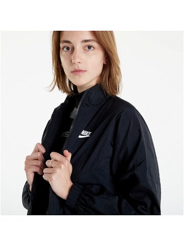 Nike NSW Essential Windrunner Women s Woven Jacket Black Black White