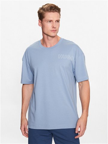 Hugo T-Shirt 50478916 Modrá Relaxed Fit