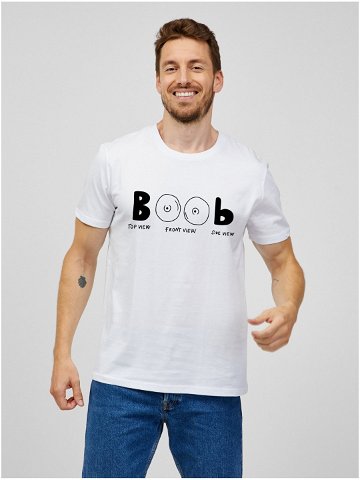 Bílé pánské tričko s potiskem ZOOT Original Boob