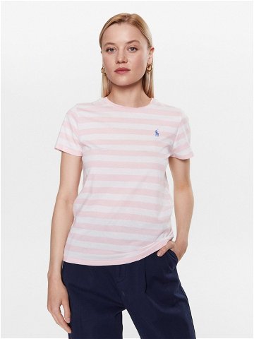 Polo Ralph Lauren T-Shirt 211915779002 Růžová Regular Fit