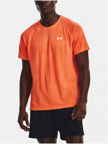 Oranžové pánské sportovní tričko Under Armour Streaker