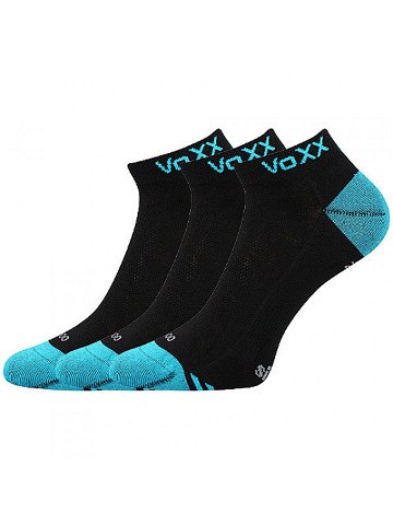 3PACK ponožky VoXX bambusové černé Bojar S