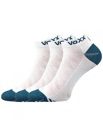 3PACK ponožky VoXX bambusové bílé Bojar L