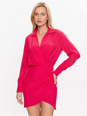 Sisley Každodenní šaty 4B5FLV03L Růžová Regular Fit
