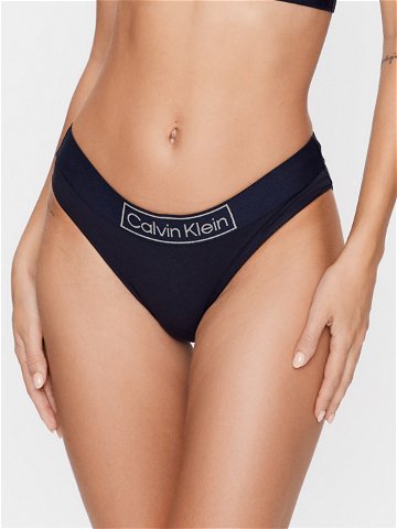 Calvin Klein Underwear Klasické kalhotky 000QF6775E Tmavomodrá