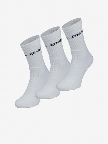 Sada tří párů ponožek v bílé barvě O Neill