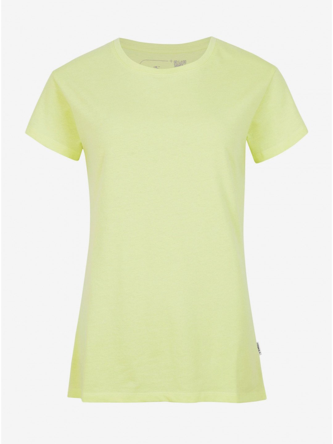 Žluté dámské basic tričko O Neill ESSENTIALS T-SHIRT