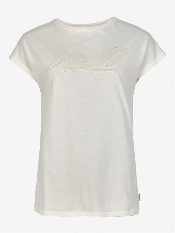 Bílé dámské tričko O Neill SIGNATURE T-SHIRT