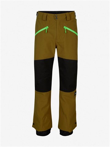 Khaki pánské lyžařské snowboardové kalhoty O Neill JACKSAW PANTS