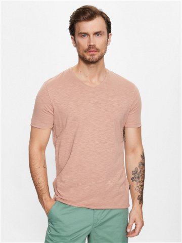 Sisley T-Shirt 3YR7S4001 Oranžová Regular Fit