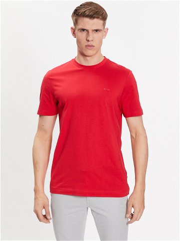 Boss T-Shirt 50468347 Červená Regular Fit