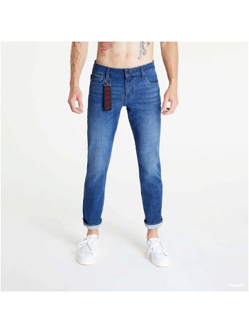 GUESS Tech Stretch Slim Tapered Jeans Blue
