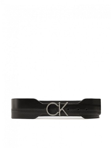 Calvin Klein Dámský pásek Re-Lock Mix Waist Belt 50Mm K60K610790 Černá