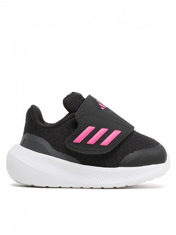 Adidas Sneakersy Runfalcon 3 0 Sport Running Hook-and-Loop Shoes HP5862 Černá