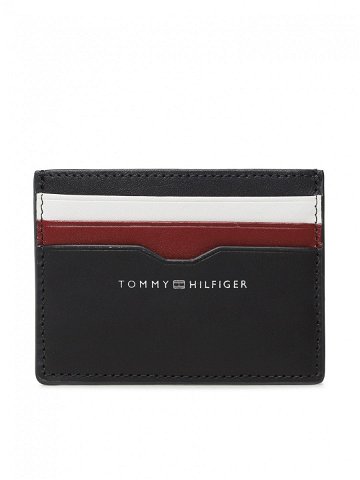 Tommy Hilfiger Pouzdro na kreditní karty Th Central Smooth Cc Holder AM0AM11753 Tmavomodrá