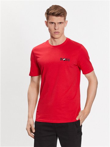 Boss T-Shirt Tiburt 50489420 Červená Regular Fit