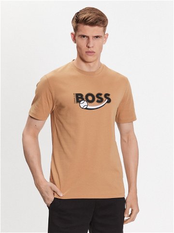 Boss T-Shirt 50486205 Béžová Regular Fit