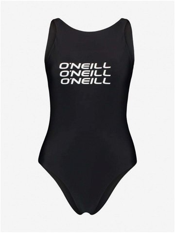 Černé dámské jednodílné plavky O Neill PW NOOS LOGO BATHINGSUIT