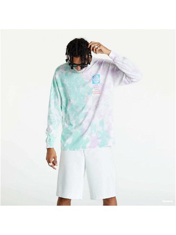 The Quiet Life Cymatic Sounds Long Sleeve Tee Purple Green