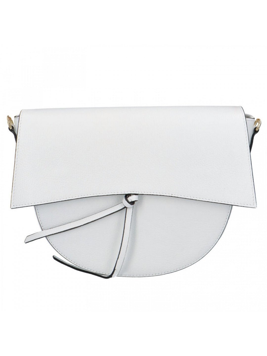 Dámská luxusní kožená kabelka bílá – ItalY Mephia