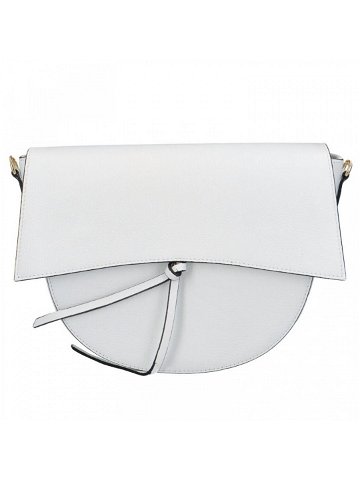 Dámská luxusní kožená kabelka bílá – ItalY Mephia