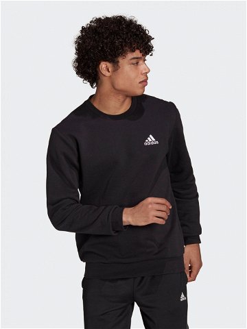 Adidas Mikina Essentials Fleece Sweatshirt GV5295 Černá Regular Fit