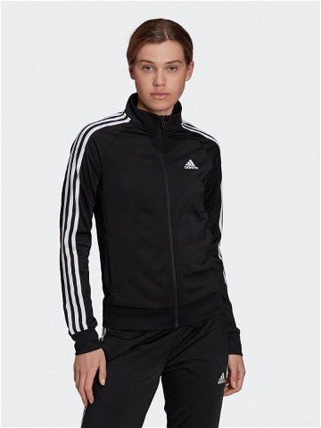 Adidas Mikina Primegreen Essentials Warm-Up Slim 3-Stripes Track Top H48443 Černá Slim Fit