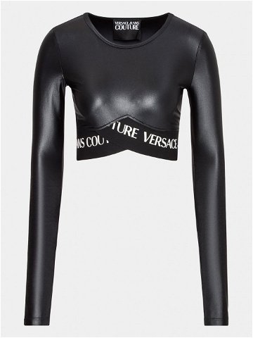 Versace Jeans Couture Halenka 74HAH222 Černá Regular Fit